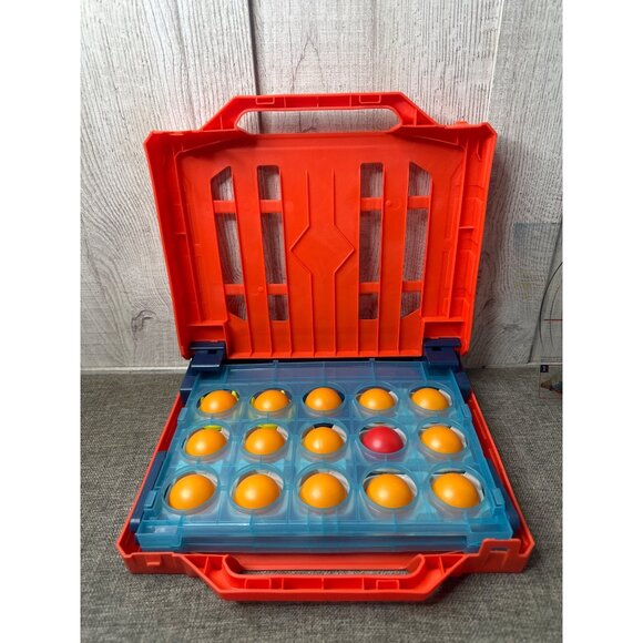 Battleship Shots Game By Hasbro 2019 Portable Red & Blue Case Ages 8+ - Picture 2 of 6